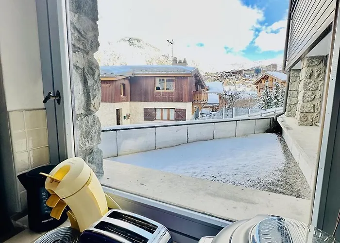 New Ski-in Ski-out 1 Bedroom In شقة