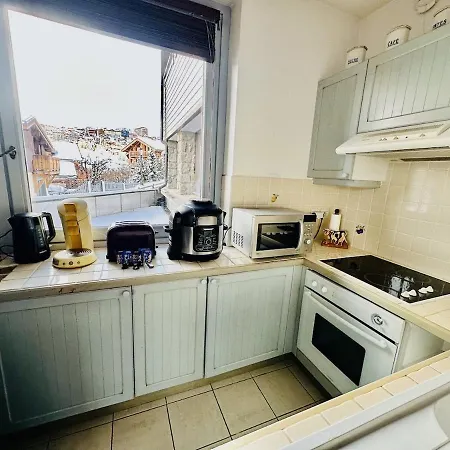 New Ski-in Ski-out 1 Bedroom In Appartement Courchevel